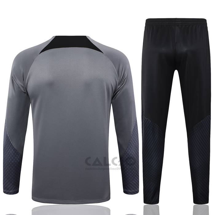 Tuta da Track di Felpa Corinthians 2024-2025 Grigio